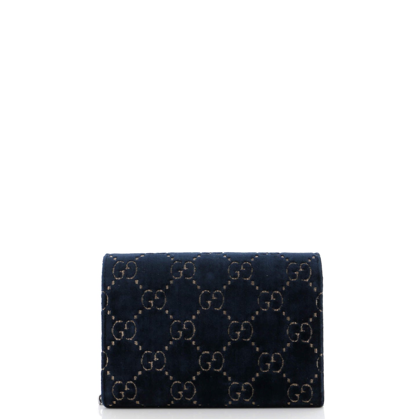 Gucci Dionysus Chain Wallet Gg Velvet Small