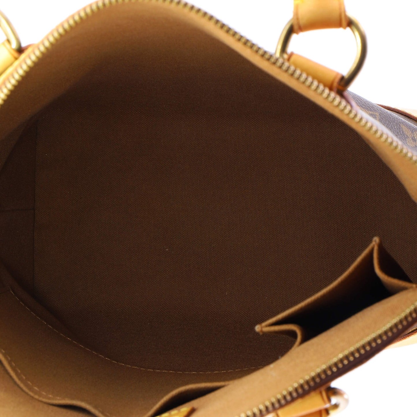 Louis Vuitton Lockit Handbag Monogram Canvas Pm