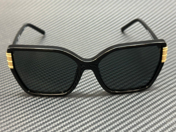 TORY BURCH TY9076U 196487 Black Grey Women's 58 mm Sunglasses