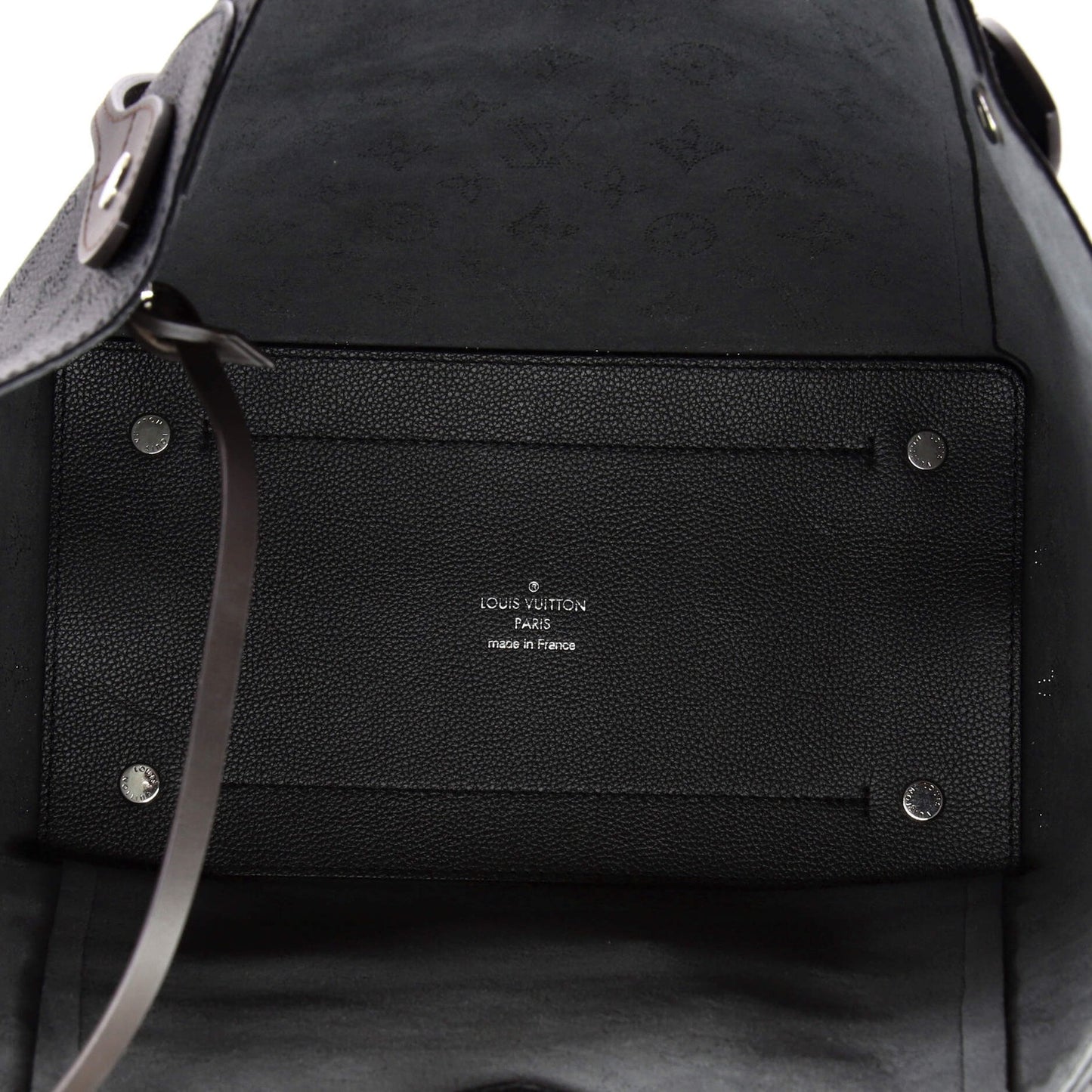 Louis Vuitton Hina Handbag Mahina Leather Mm