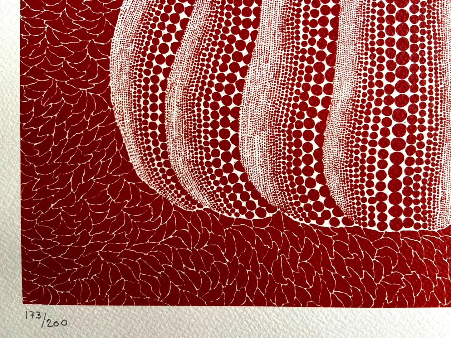 Yayoi Kusama Lithograph Mori Art Museum Coa