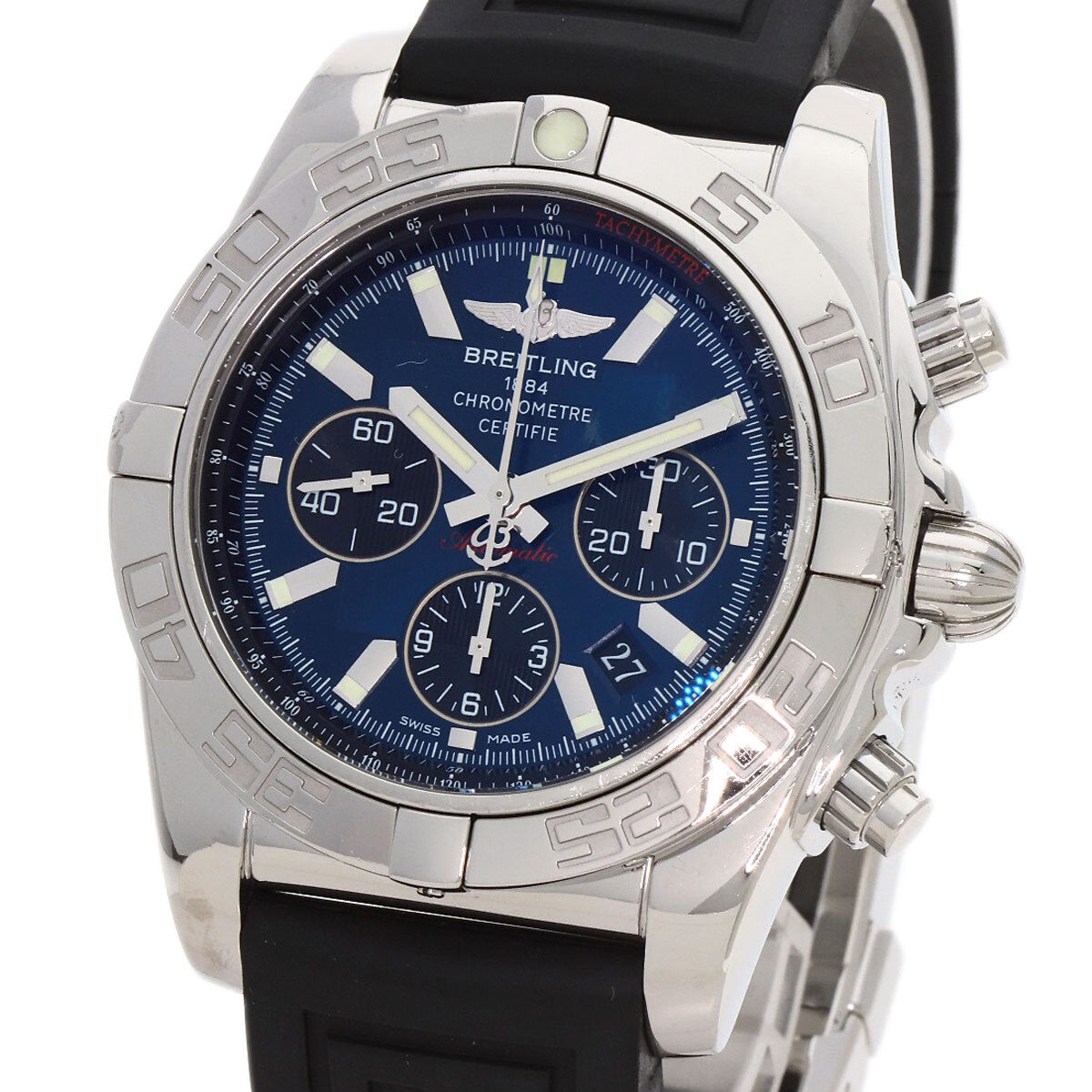 Breitling Chrono Mat 44 Watches Ab0110 Stainless Steel/Rubber Mens