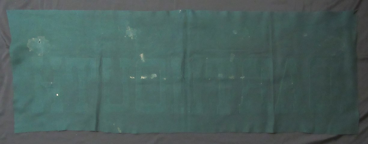 Vintage Dartmouth Ivy League Football 68X24 Green
