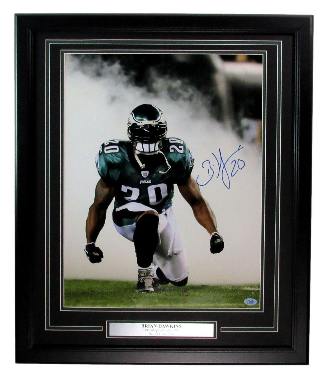Brian Dawkins Hof Signed 16X20 Photo Philadelphia
