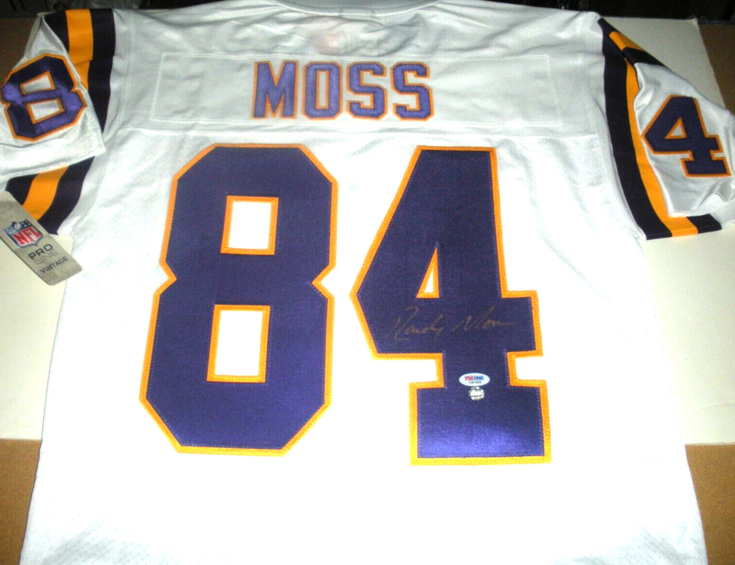 Randy Moss Minnesota Vikings Psa/Dna/Coa Signed