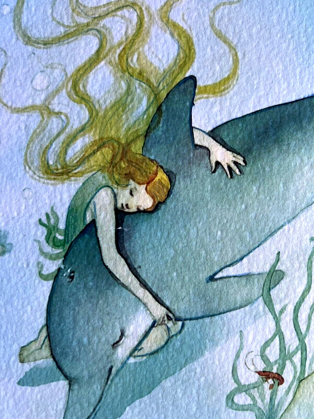Alessandra Roberti Lithograph Colorata A Mano
