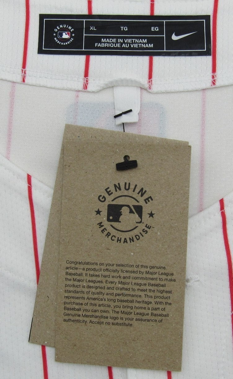 Chase Utley Signed White Nike Baseball Jersey