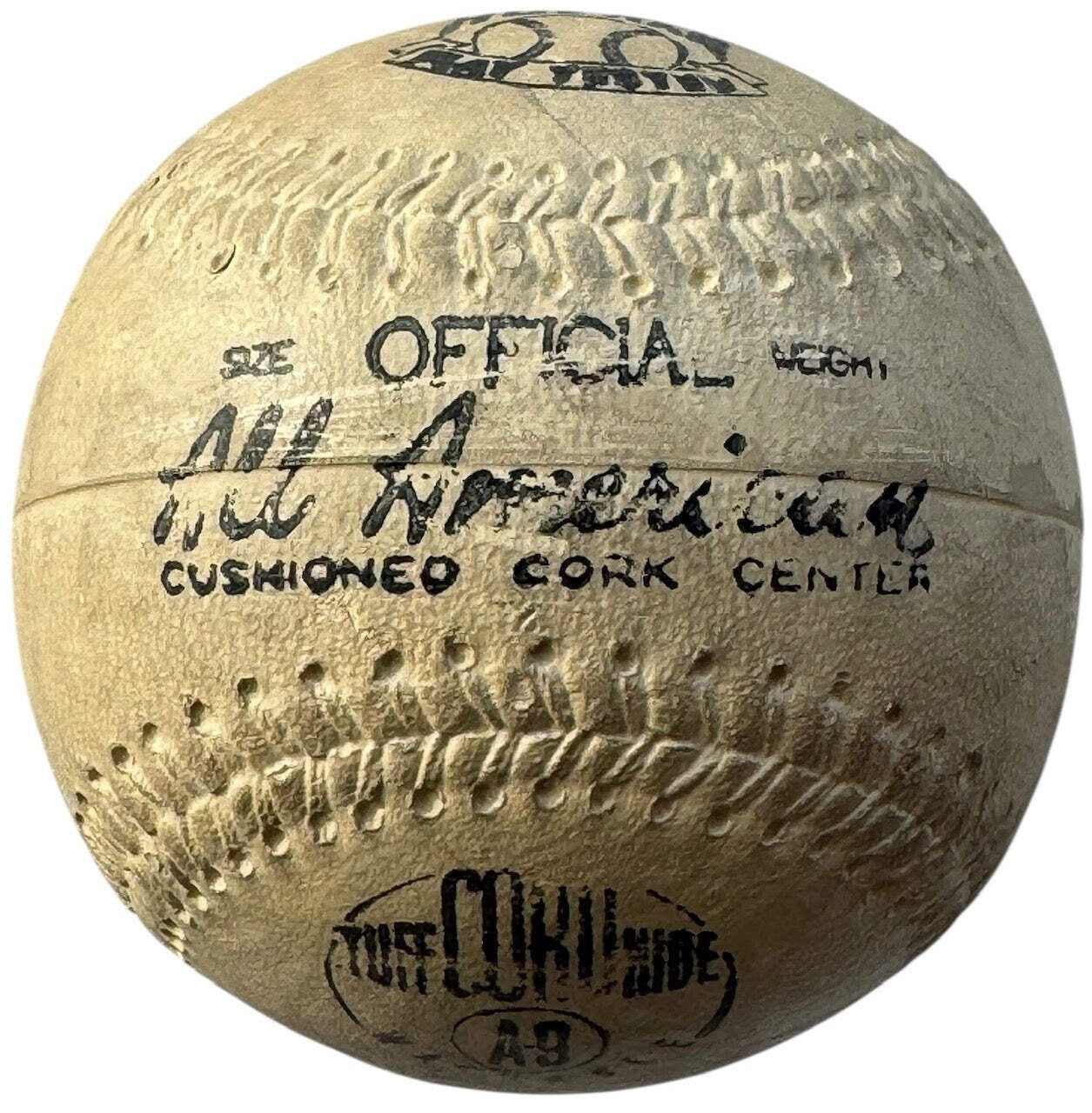 Gil Hodges Autographed Huffman Baseball (Jsa)