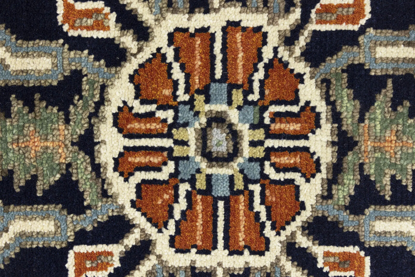 8X10 ft Handmade Serapi Oriental Rug Floral Boho