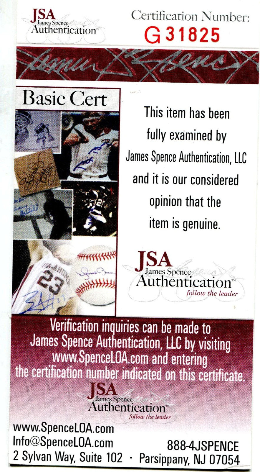 Ted Kluszewski Red Man Autographed Card (Jsa)