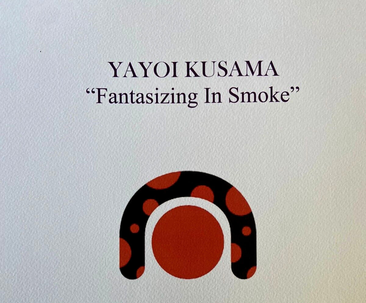 Yayoi Kusama Lithograph: Mori Art Museum Coa
