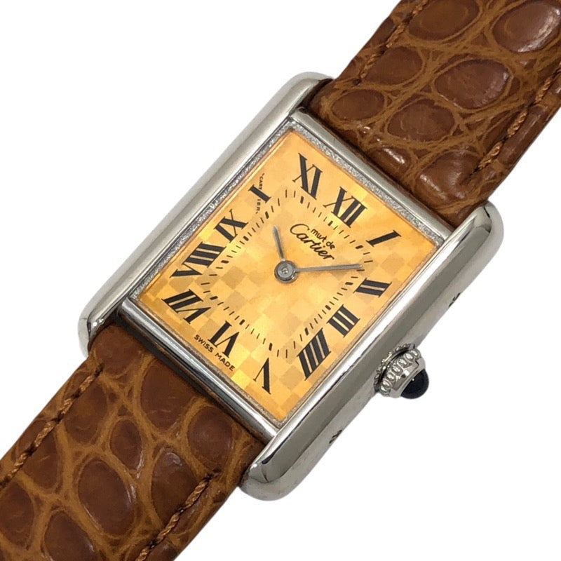 Cartier Must Tank Mm Christmas 2003 W1017654