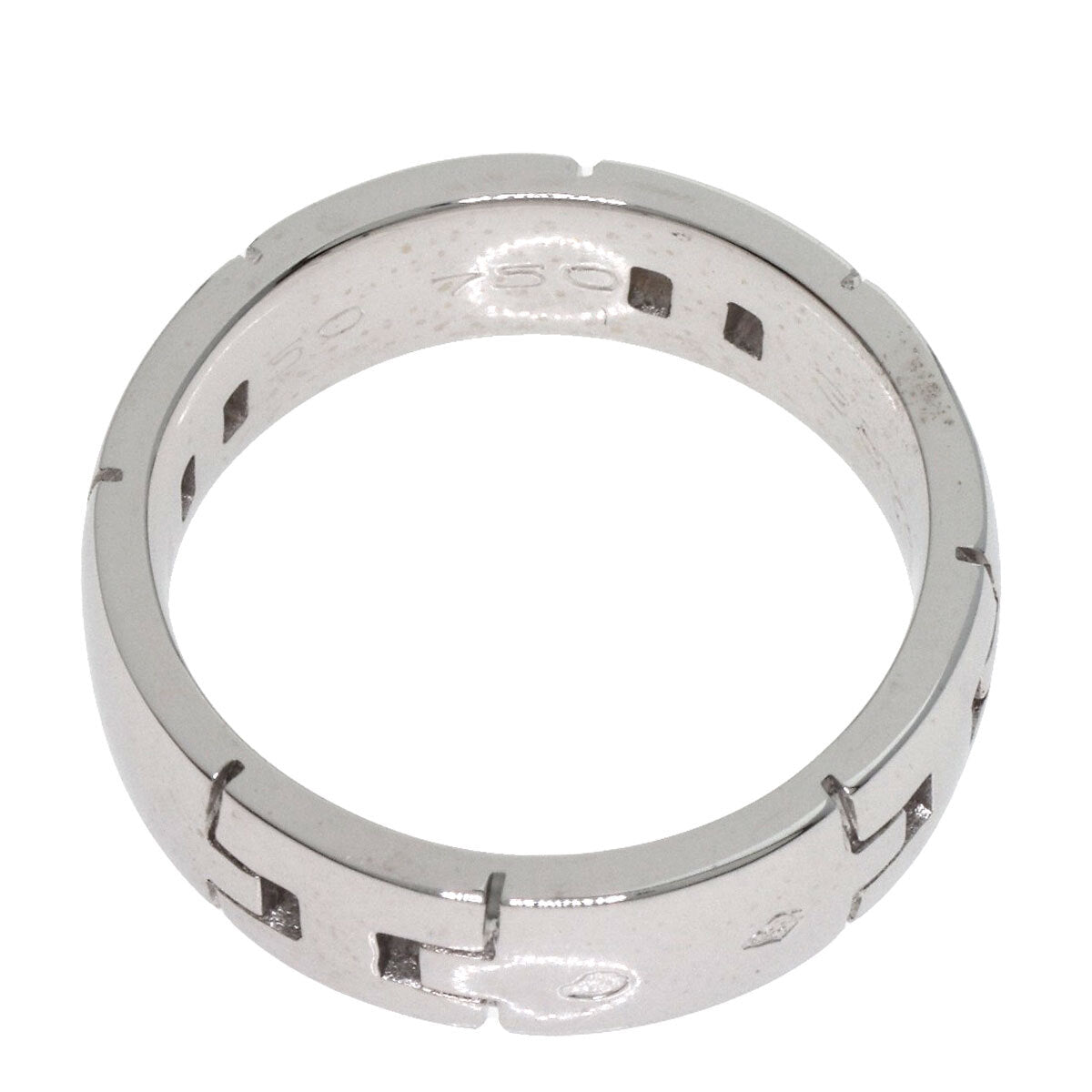 HERMES Ring Hercules # 50 K18 White Gold