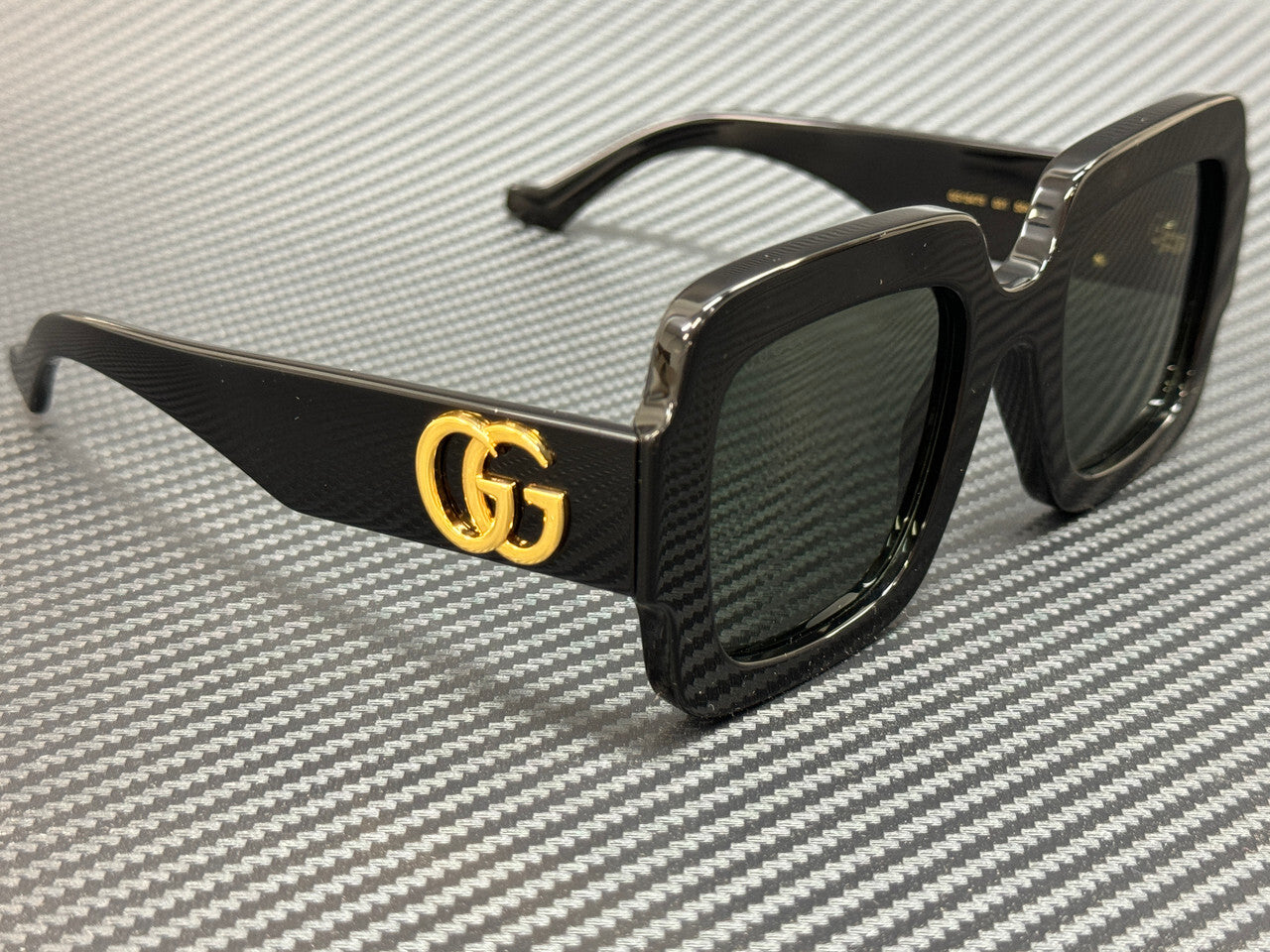 Gucci Gg1547S 001 Black Grey Medium 50 Mm Women'S