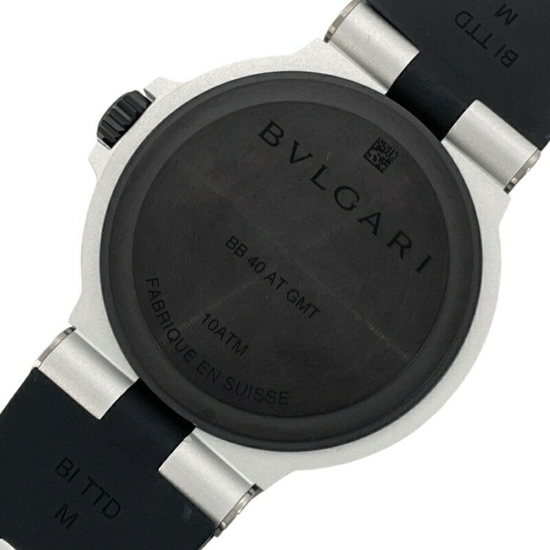 Bvlgari Aluminum Gmt 40Mm 103963 White Case Size 40Mm Men'S Used Watch #61030