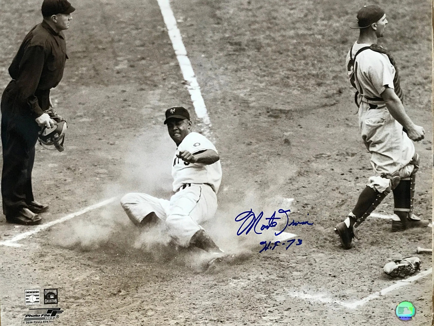 Monte Irvin Autographed 16X20 Baseball Photo