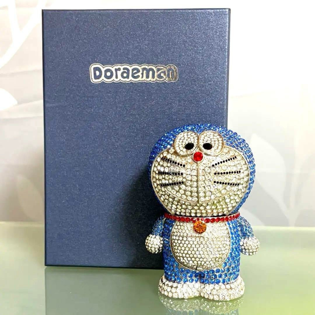 Rare Doraemon Crystal Figure Licensed 2006 Fujiko