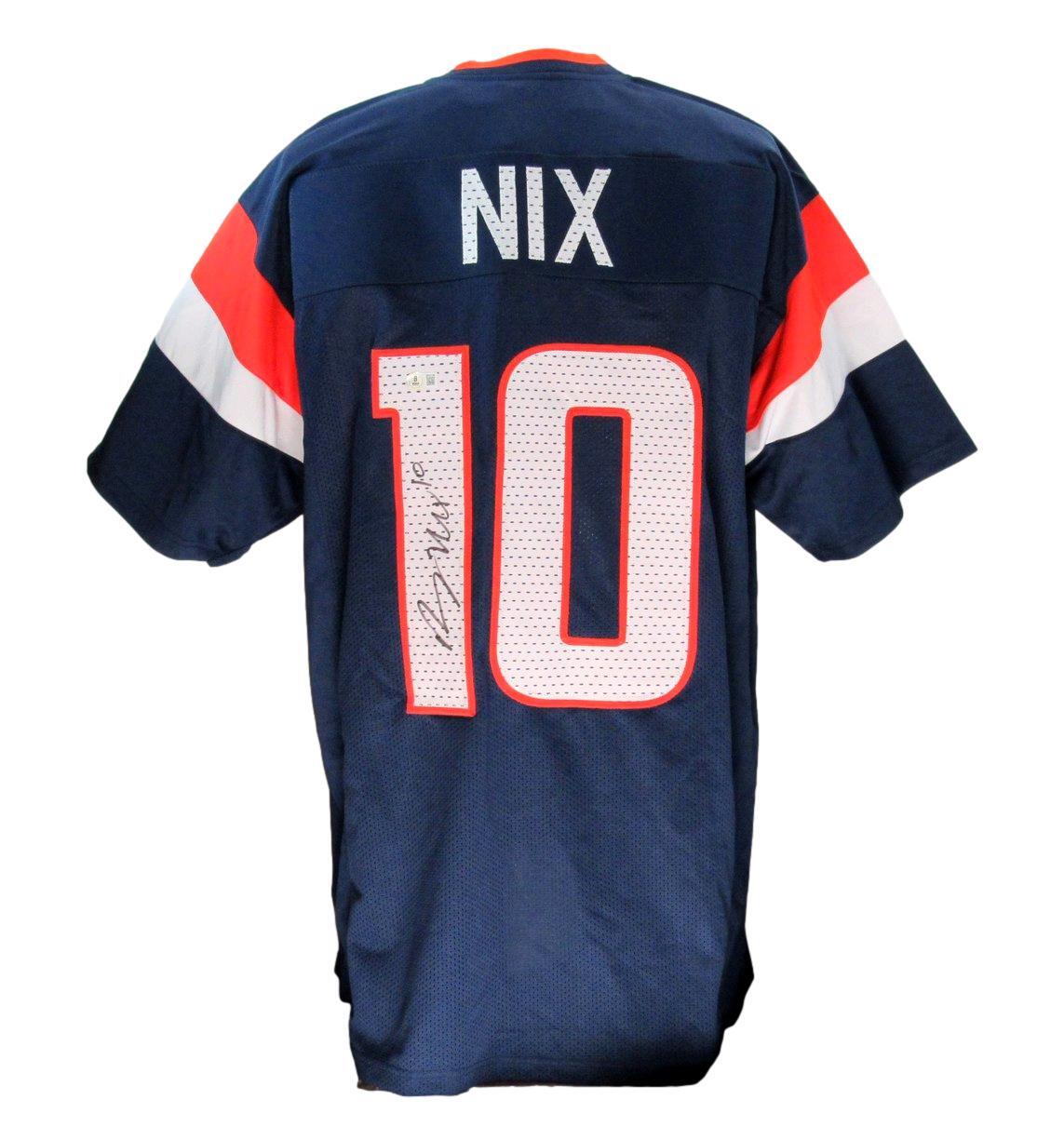 Bo Nix Autographed Denver Broncos Custom Jersey