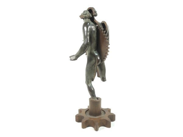 Arman Signed 13In Original Bronze Sculpture