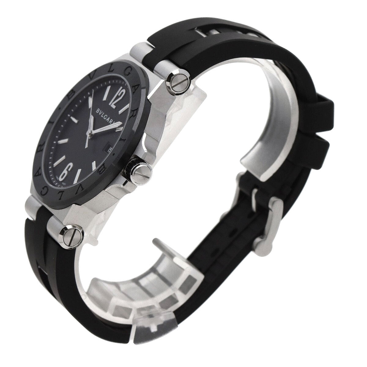 Bvlgari Diagono Ceramic Watches Dg42Sc Stainless