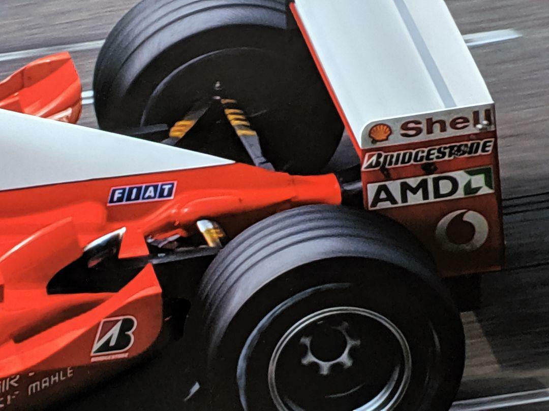 Original Poster Ferrari F1 World Champion 2004 Michael Schumacher