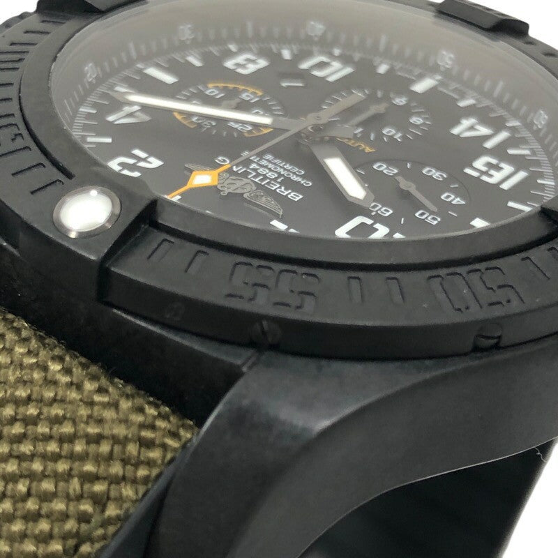 Breitling Avenger Hurricane Xb1210E4/Be89 Black Men'S Used Watch #7107
