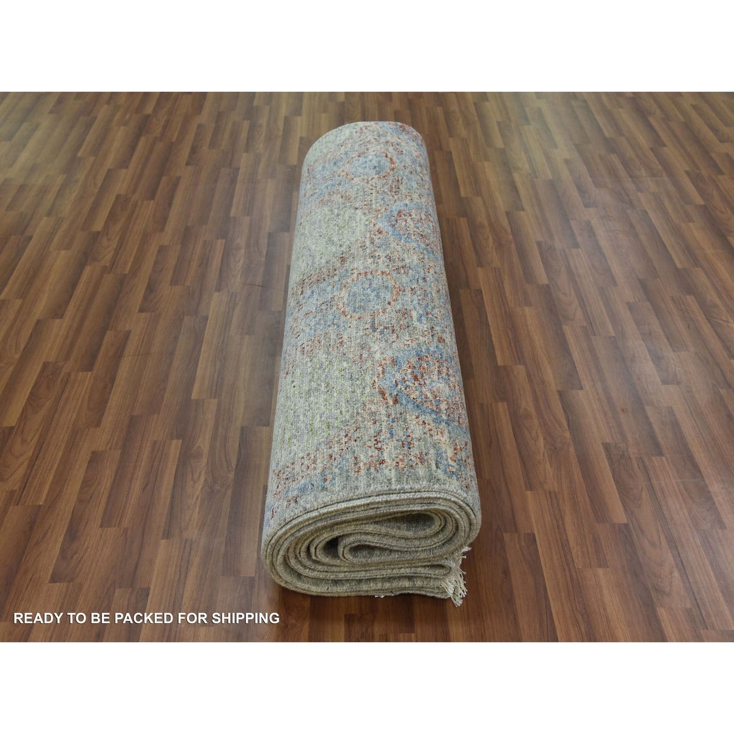 Oriental Rug - 10'x14'2" Hand Knotted - Obscured and Subtle - Wool