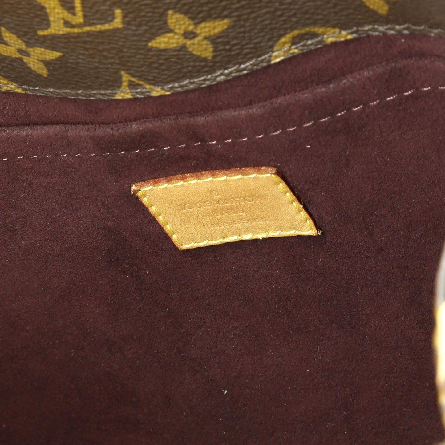 Louis Vuitton Montaigne Handbag Monogram Canvas Mm