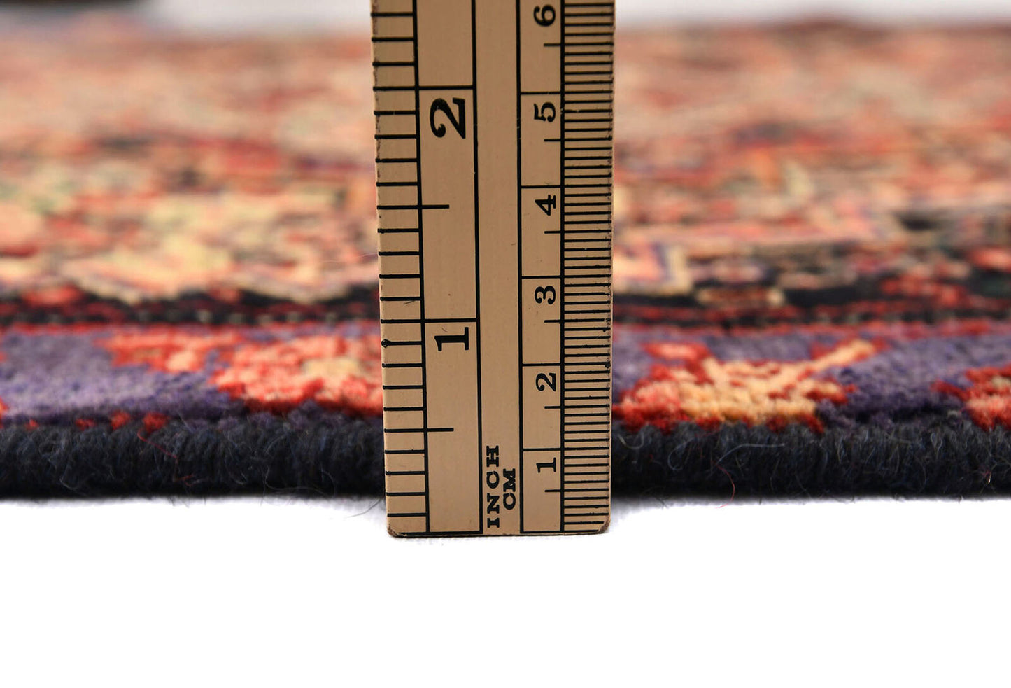 Handmade Farmho Boho Geometric Style Oriental Rug