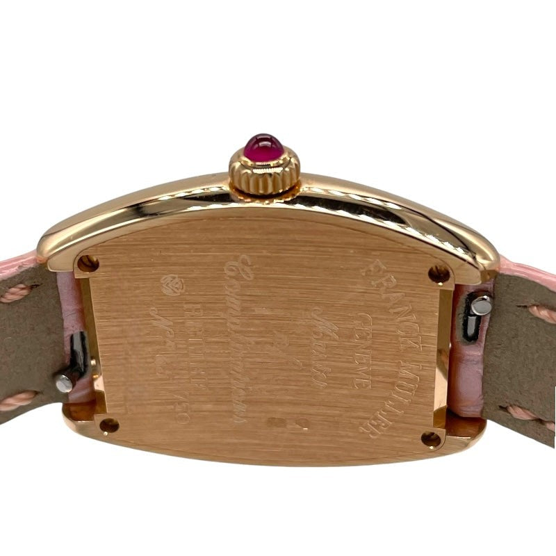 Franck Muller Tonneau Curvex 2252Bqzrel Silver K18Pg