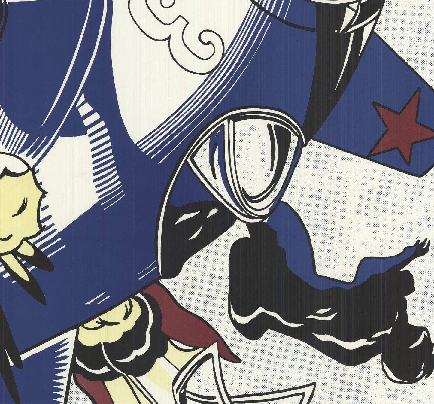 Roy Lichtenstein Blam " Offset Lithograph