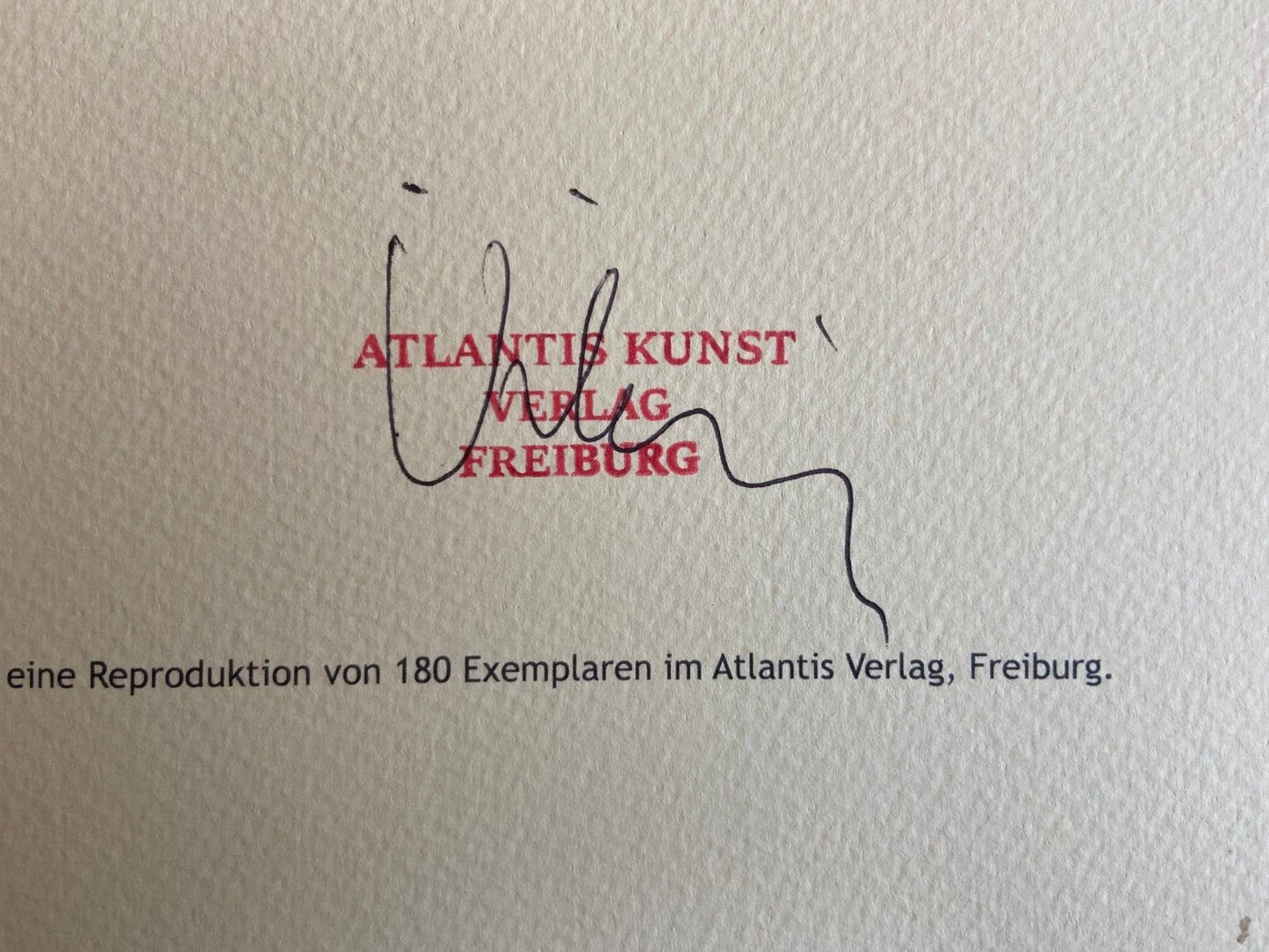 Mark Rothko Lithograph Coa Signed Numbered