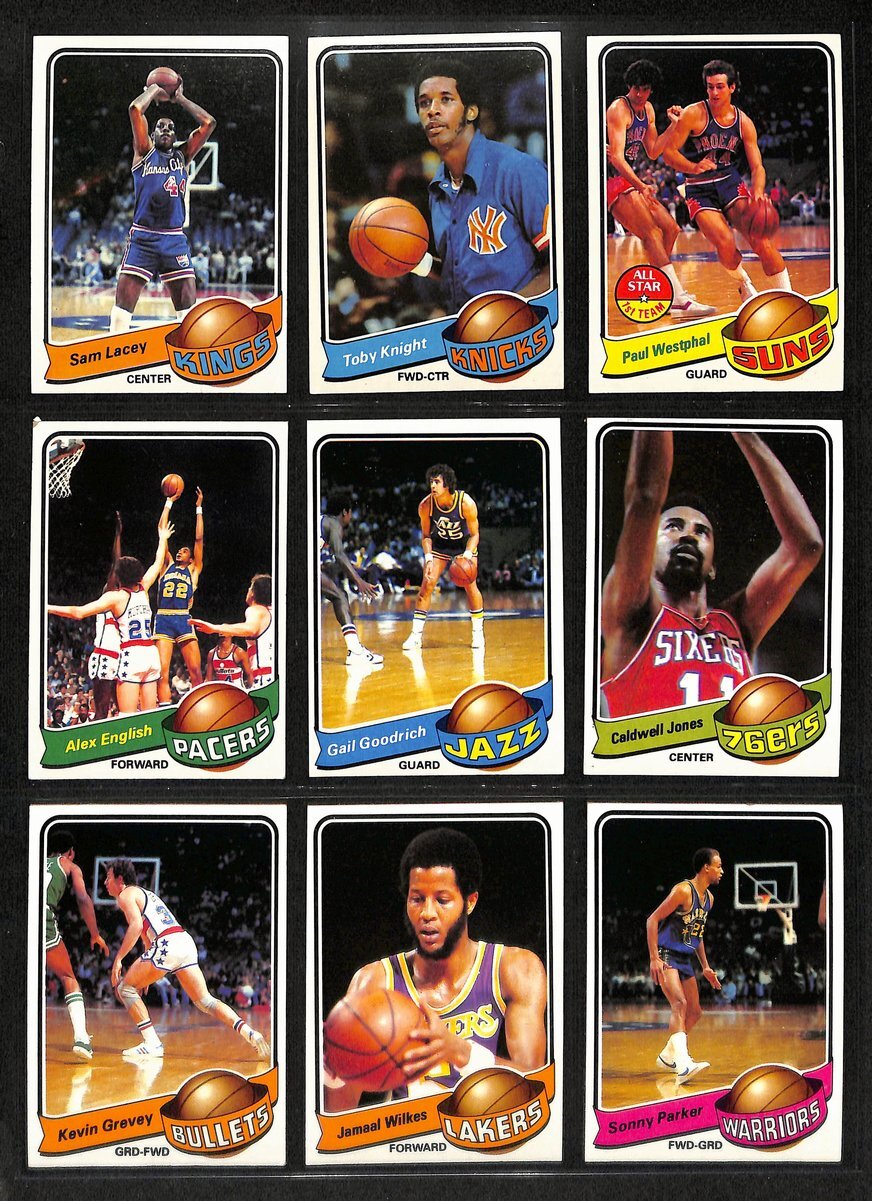 1979-80 Topps Basketball Complete Set (132)