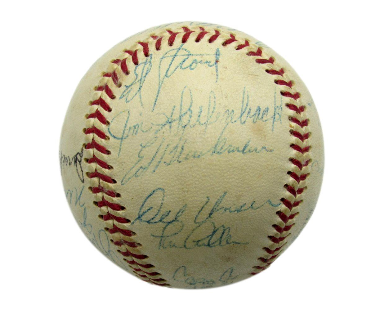 1969 Washington Senators Team-Signed By (23) Oal