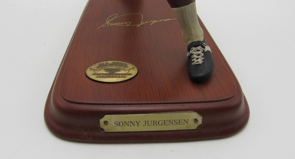 Sonny Jurgensen Danbury Mint All Star Figurine