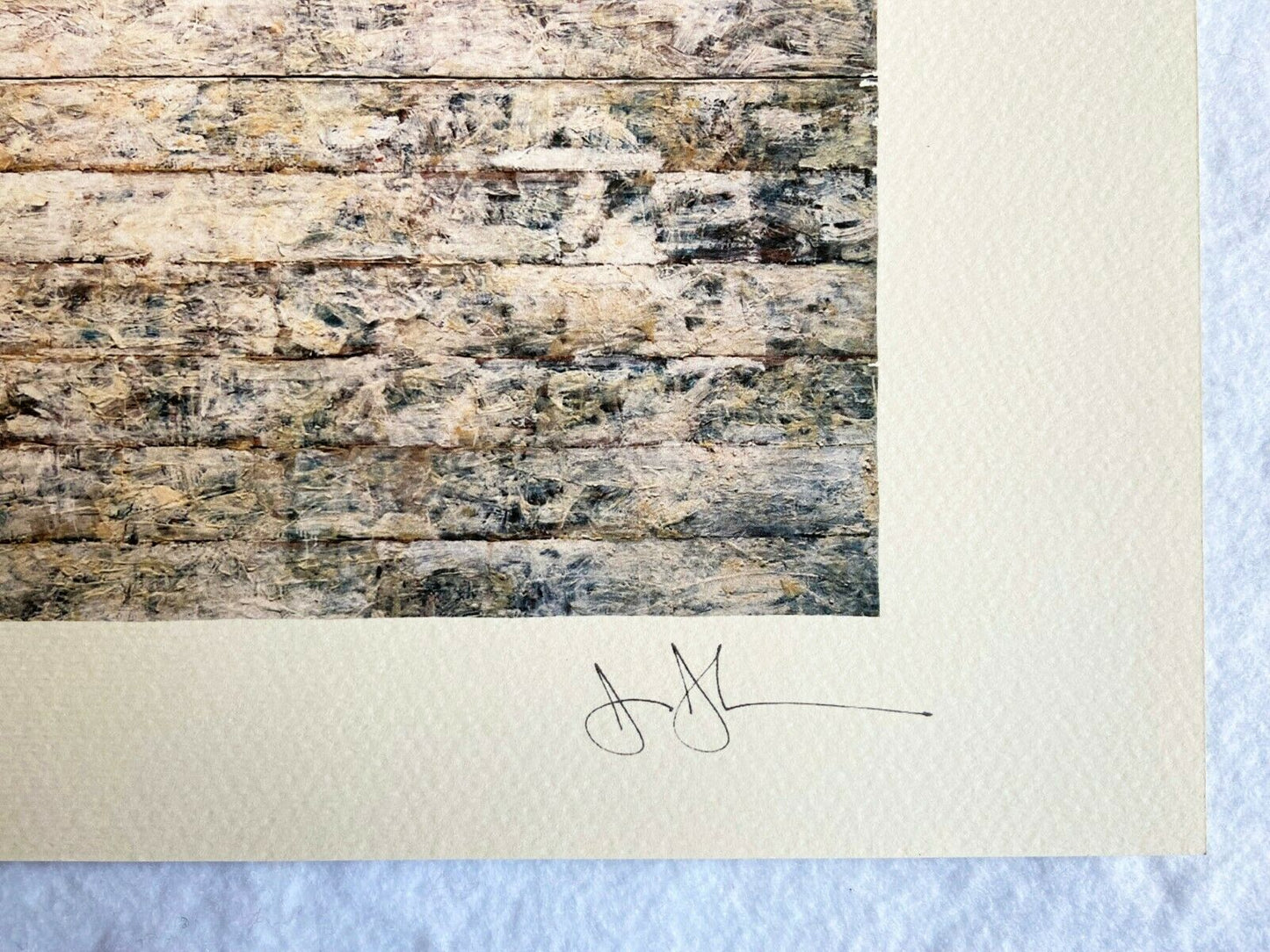 Jasper Johns Lithograph Met Museum Coa Numbered