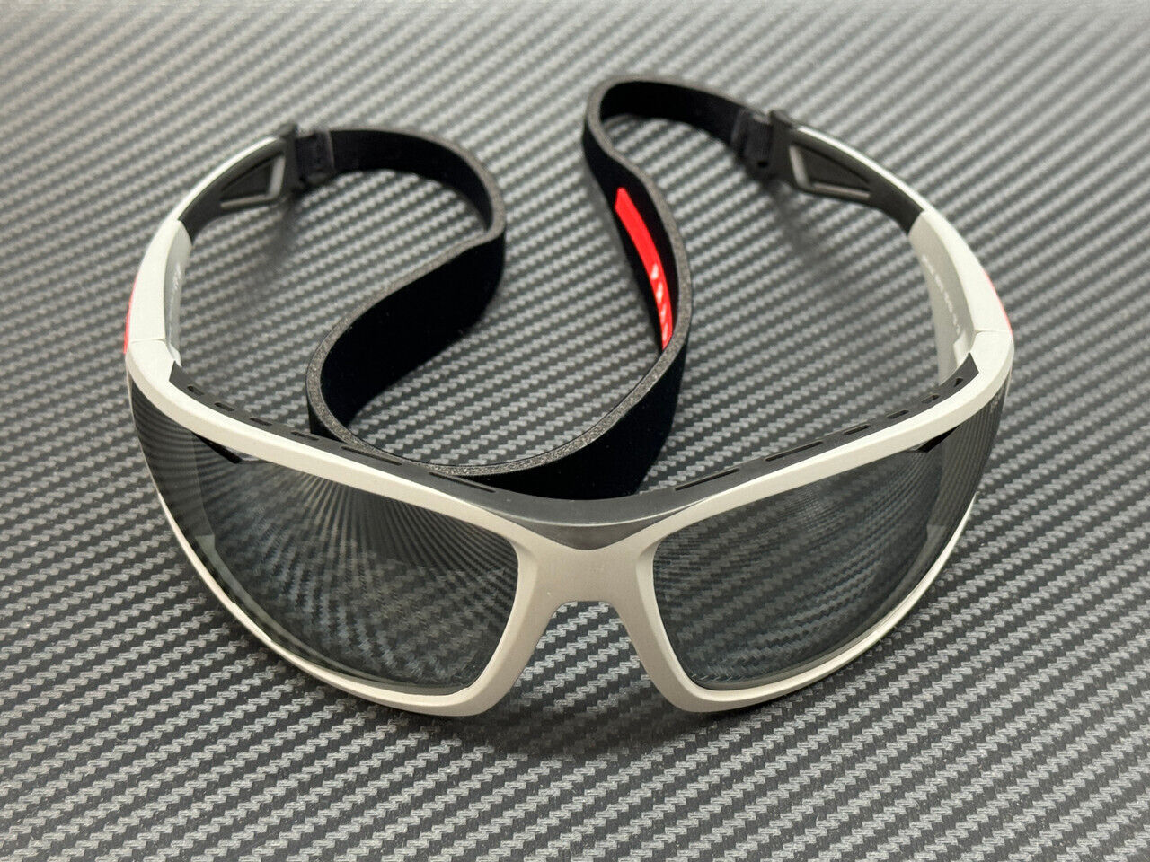 PRADA LINEA ROSSA PS A04S 13Z05A Matte Iron Grey