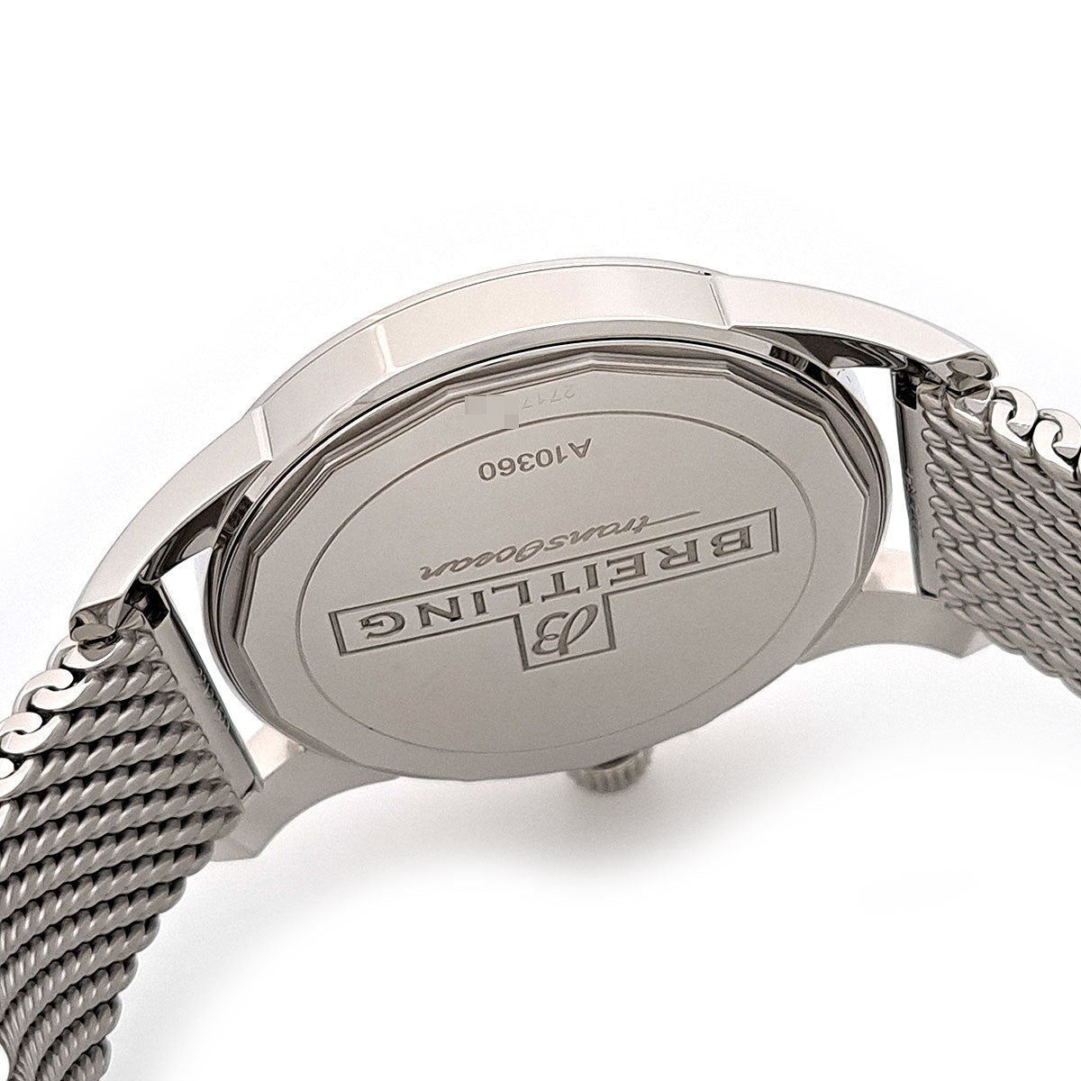 Breitling Transocean A10360 Silver Case Size 43Mm Men'S Used Watch #61016