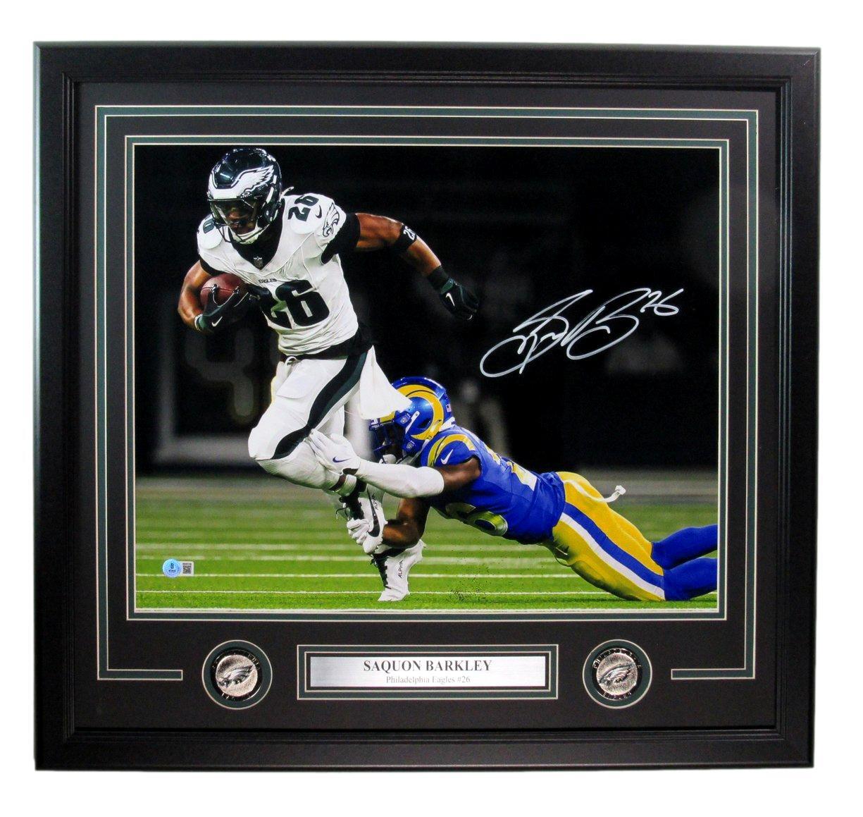 Saquon Barkley Signed/Autographed 16X20 Photo
