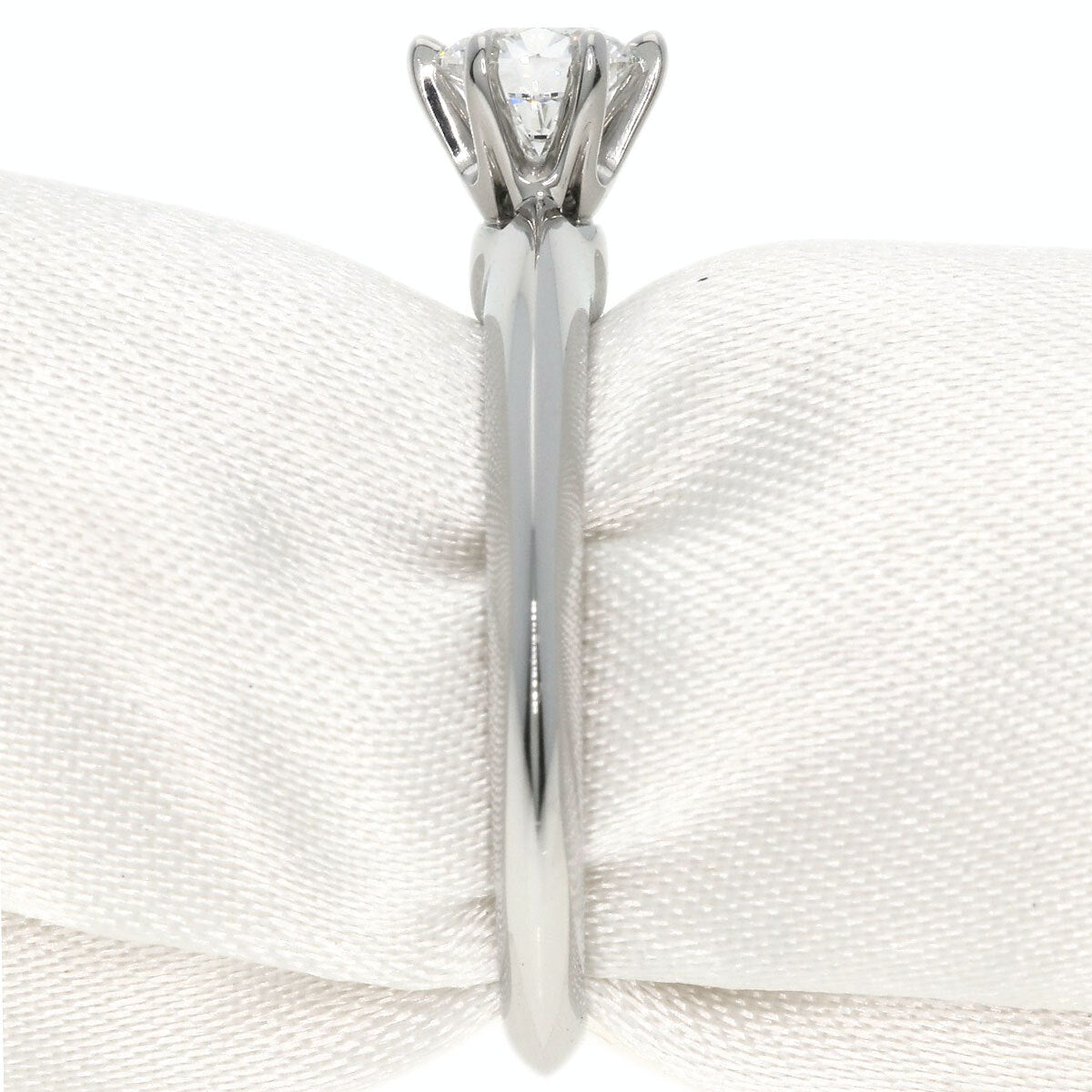 TIFFANY&Co. Ring Solitaire Diamond Knife Edge