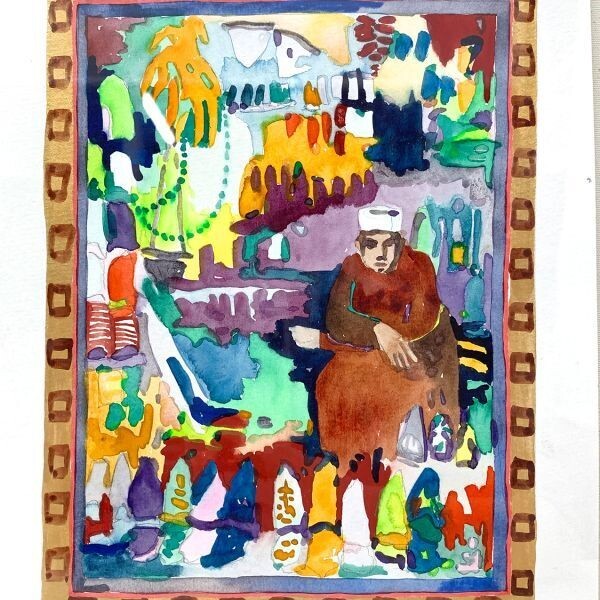 Jennifer Markes "Maloque" Original Painting