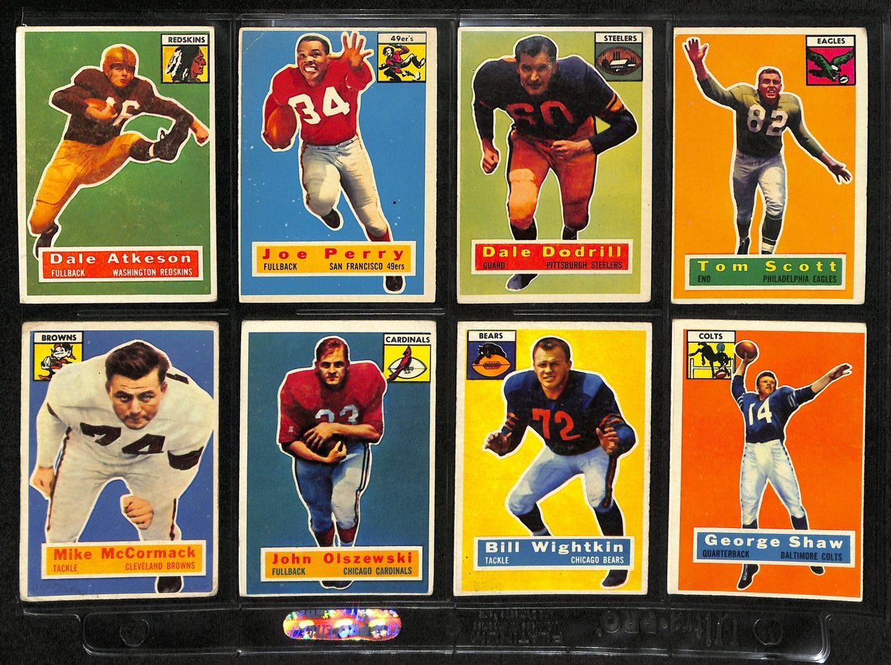 1956 Topps Football Card Complete Set (1-120)