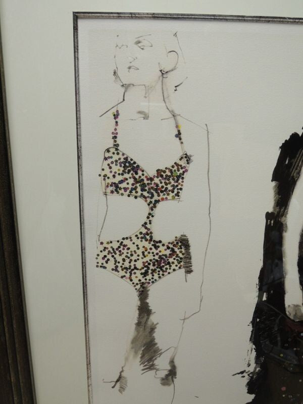 Robert Heindel Original Lithograph Signed Framed