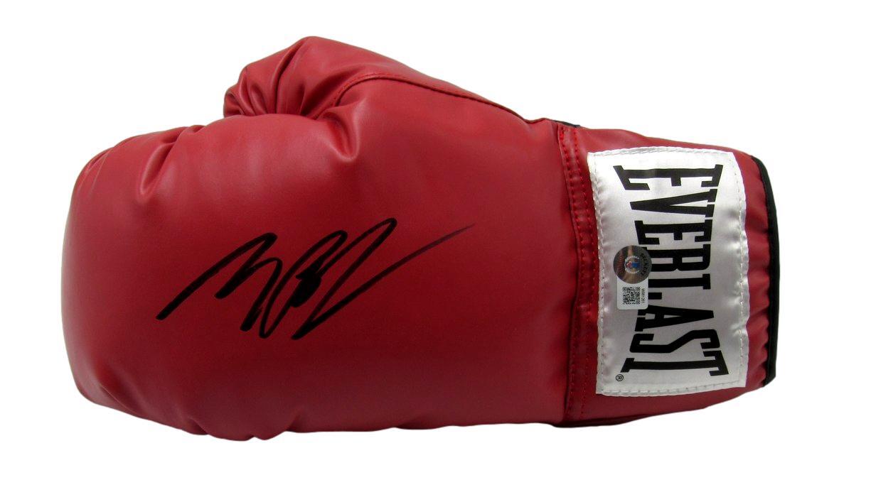 Michael B. Jordan Autographed Red Left Boxing