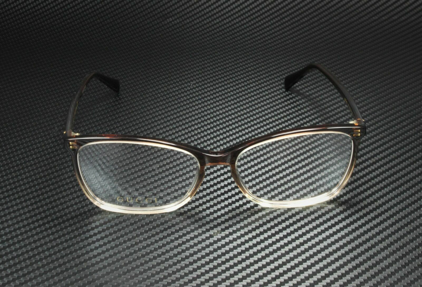 GUCCI GG0548O 007 Square Brown Demo Lens Women's