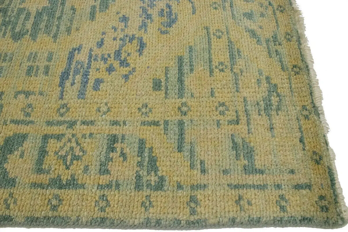 Muted Colors Transitional Floral Oriental Rug