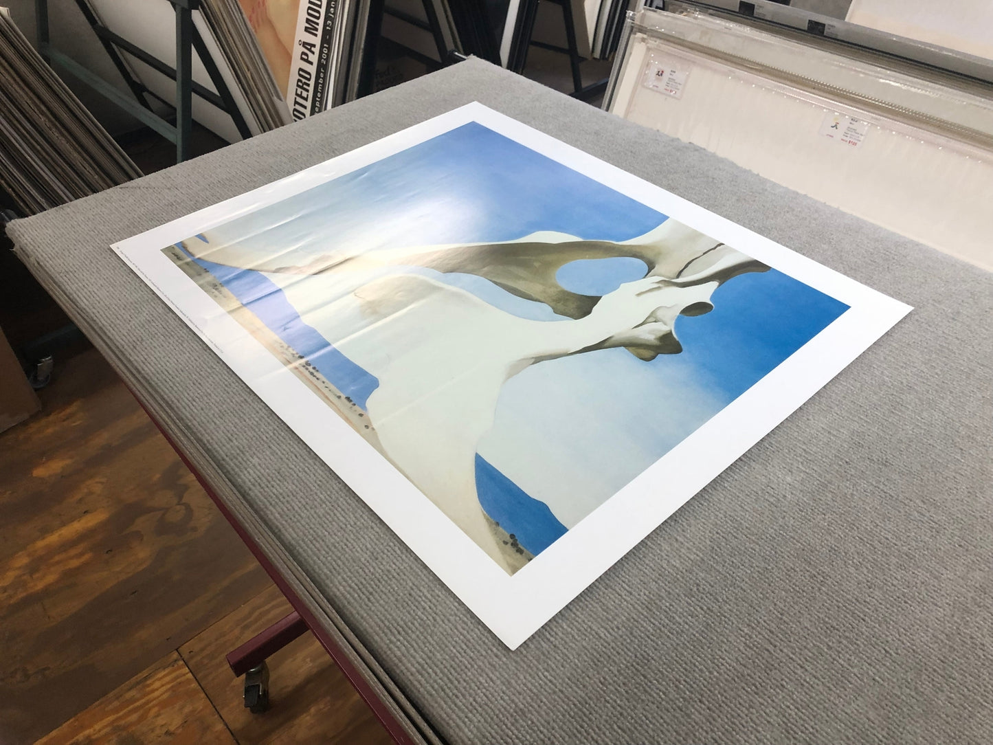 Georgia O'Keeffe Pelvis With The Distance " Offset Lithograph Moder