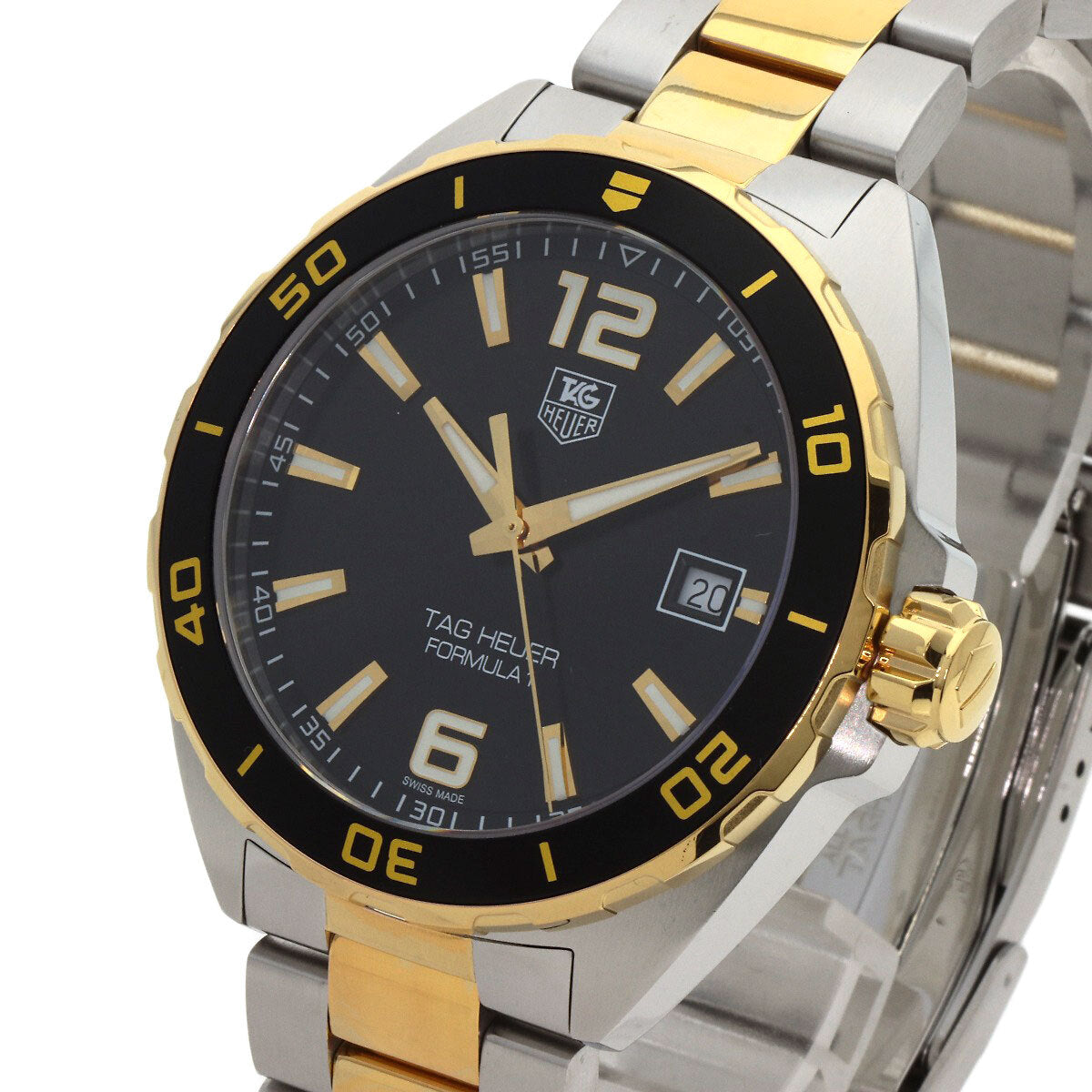 Tag Heuer Tag Heuer Formula1 Date Watches Waz1121 Stainless Steel/Ssxgp Mens