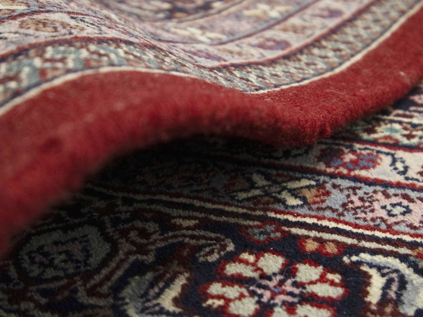 Floral Tribal Indo-Bidjar Oriental Wool Rug