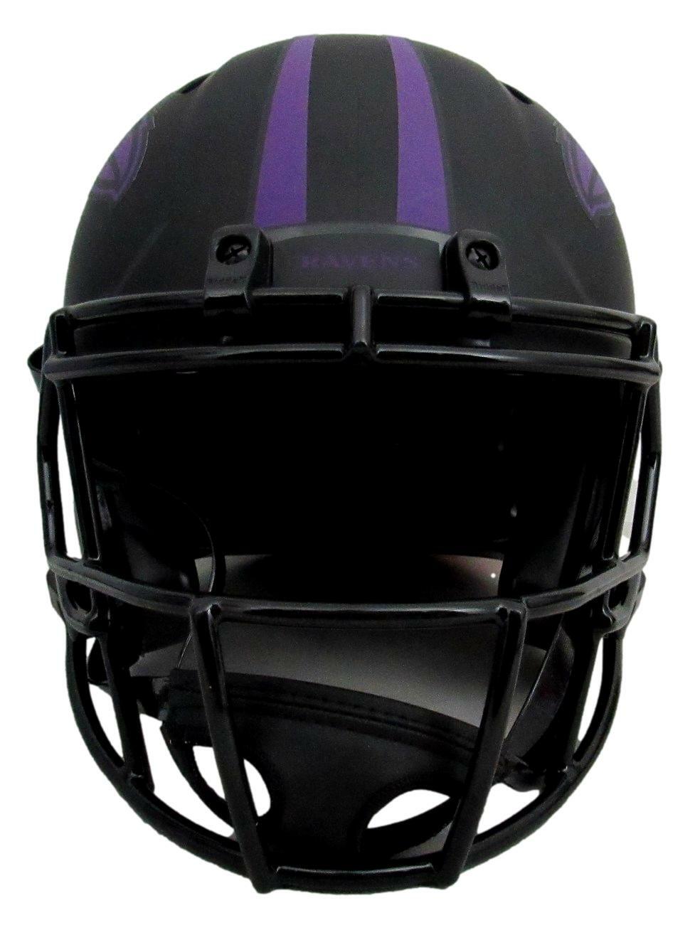 Ed Reed Signed Ravens Eclipse Authentic Full Size